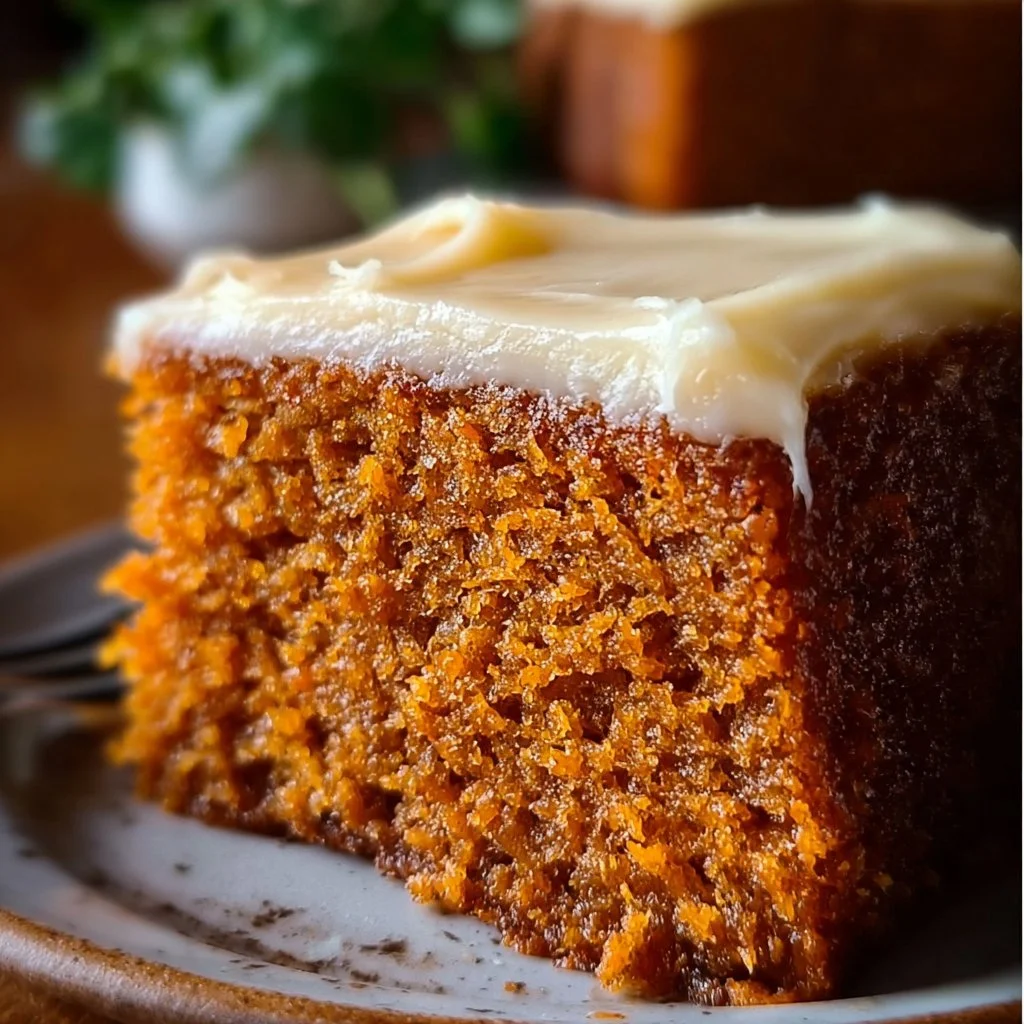Delicious Southern Sweet Potato Cake served on a Thanksgiving table