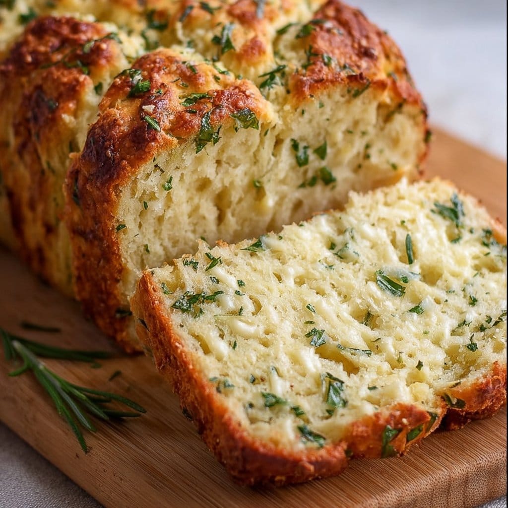 Parmesan Herb Keto Bread