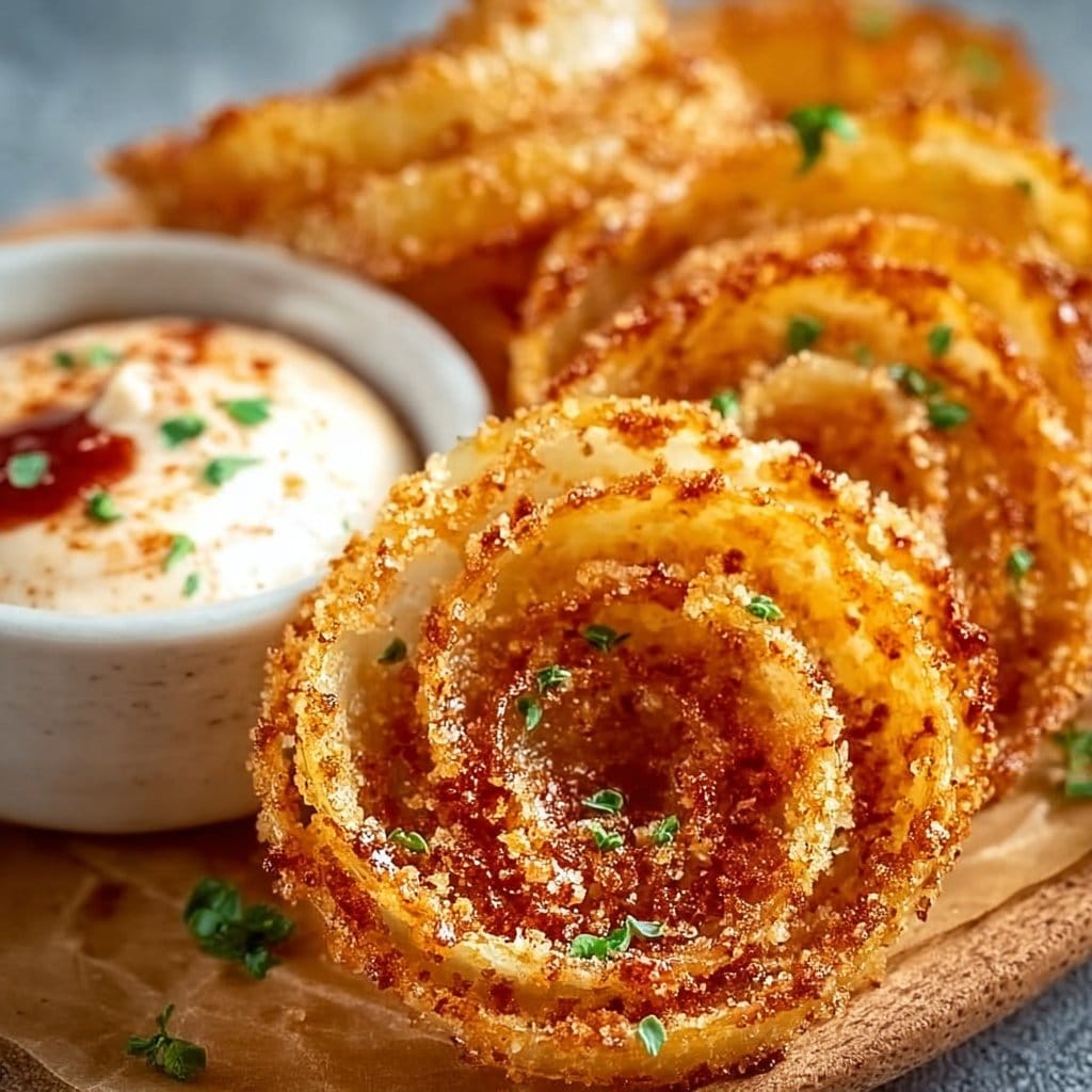 Low-Carb Baked Onion Rings