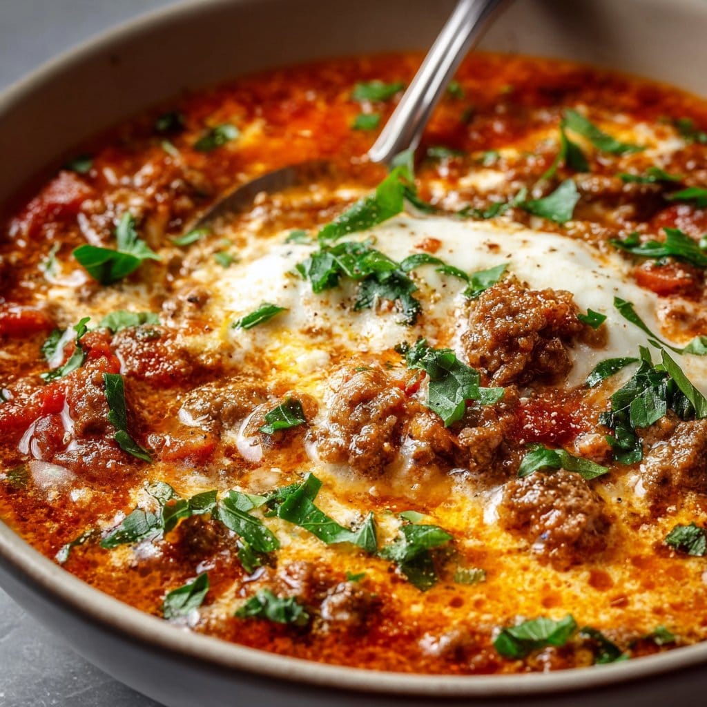 Keto Lasagna Soup