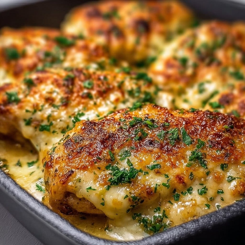 Keto Garlic Parmesan Chicken