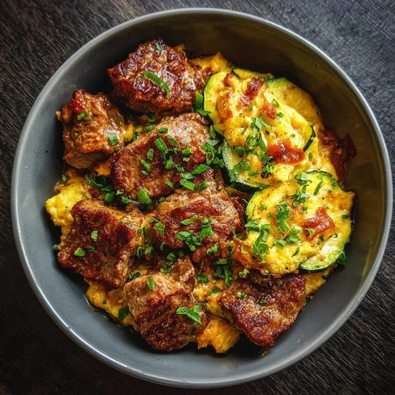 Plate of easy lazy keto dinners including low-carb ingredients