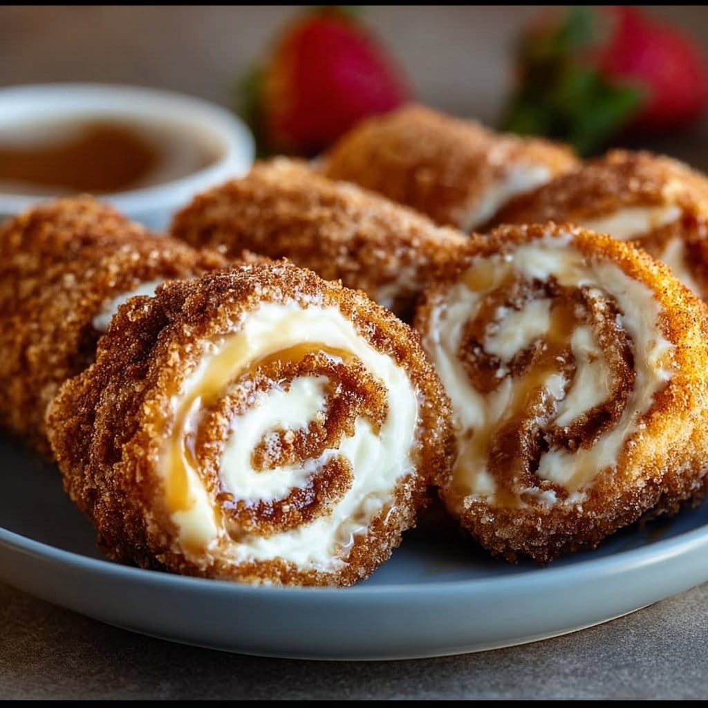 Indulgent Crispy Keto Cinnamon Cream Cheese Roll Ups Recipe