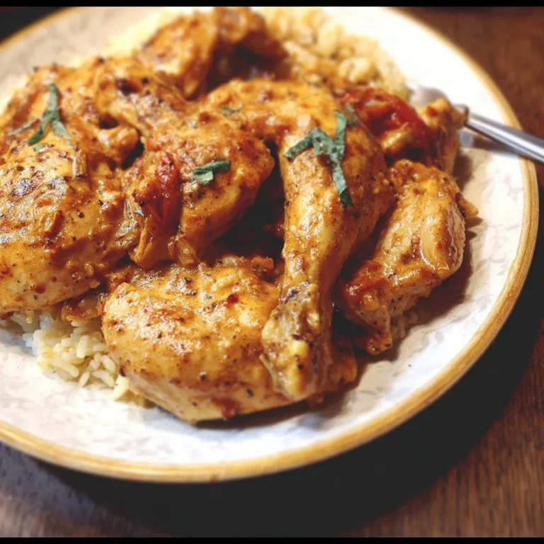 Whole30 Marry Me Chicken recipe with creamy sauce and herbs