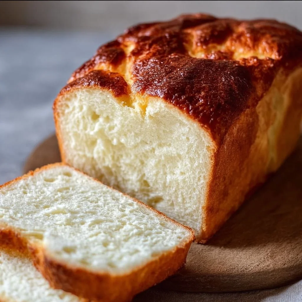 Zero Carb Yogurt Bread freshly baked with yogurt for a healthy diet