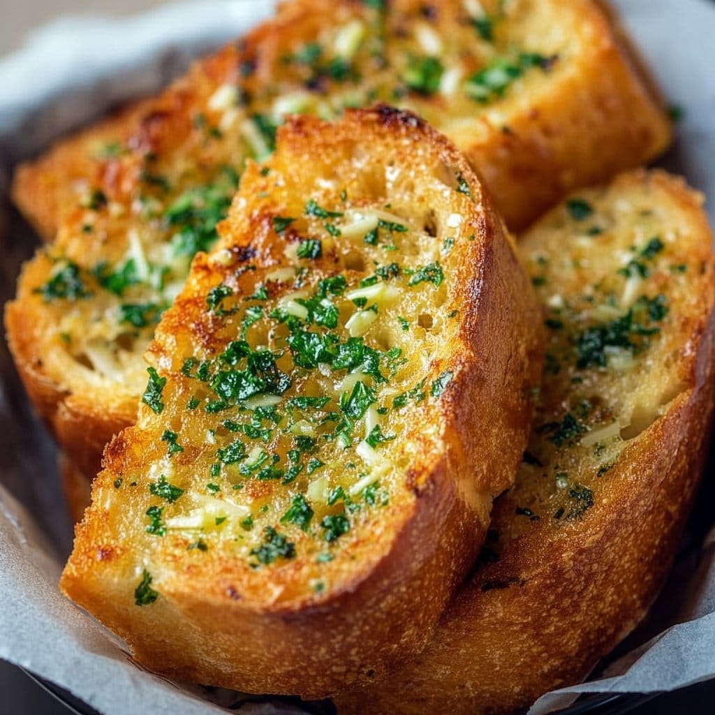 Airfryer Knoblauchbrot