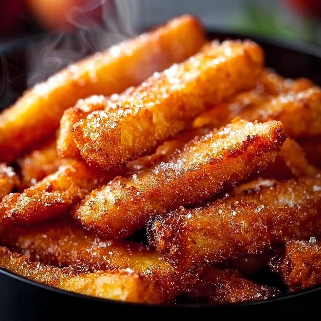 Köstliche Apfelsticks im Airfryer