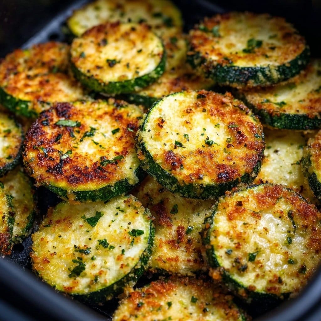 Luftgebratene Zucchini im Airfryer