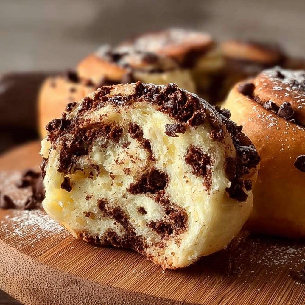 10-Minuten Schoko-Brötchen mit Quark