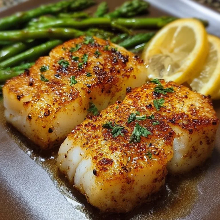 Kabeljau aus dem Air Fryer zubereitet, gesundes und leckeres Gericht.