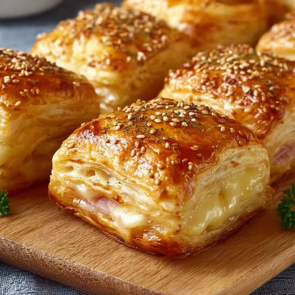 Blätterteig-Puten-Käse-Snacks: 30-Minuten-Wunder!