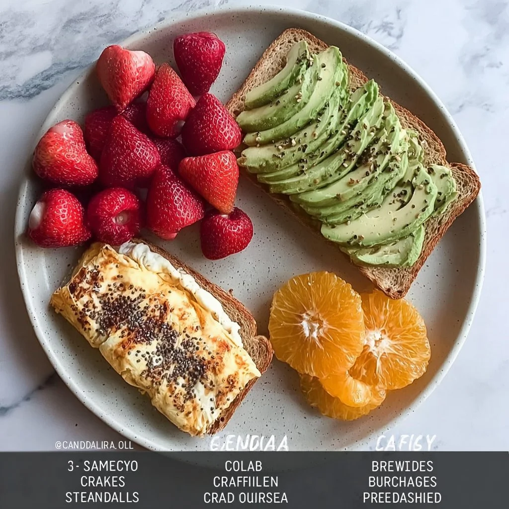 Gesunde Frühstücks- und Snackideen von Candela Orlandi auf Instagram