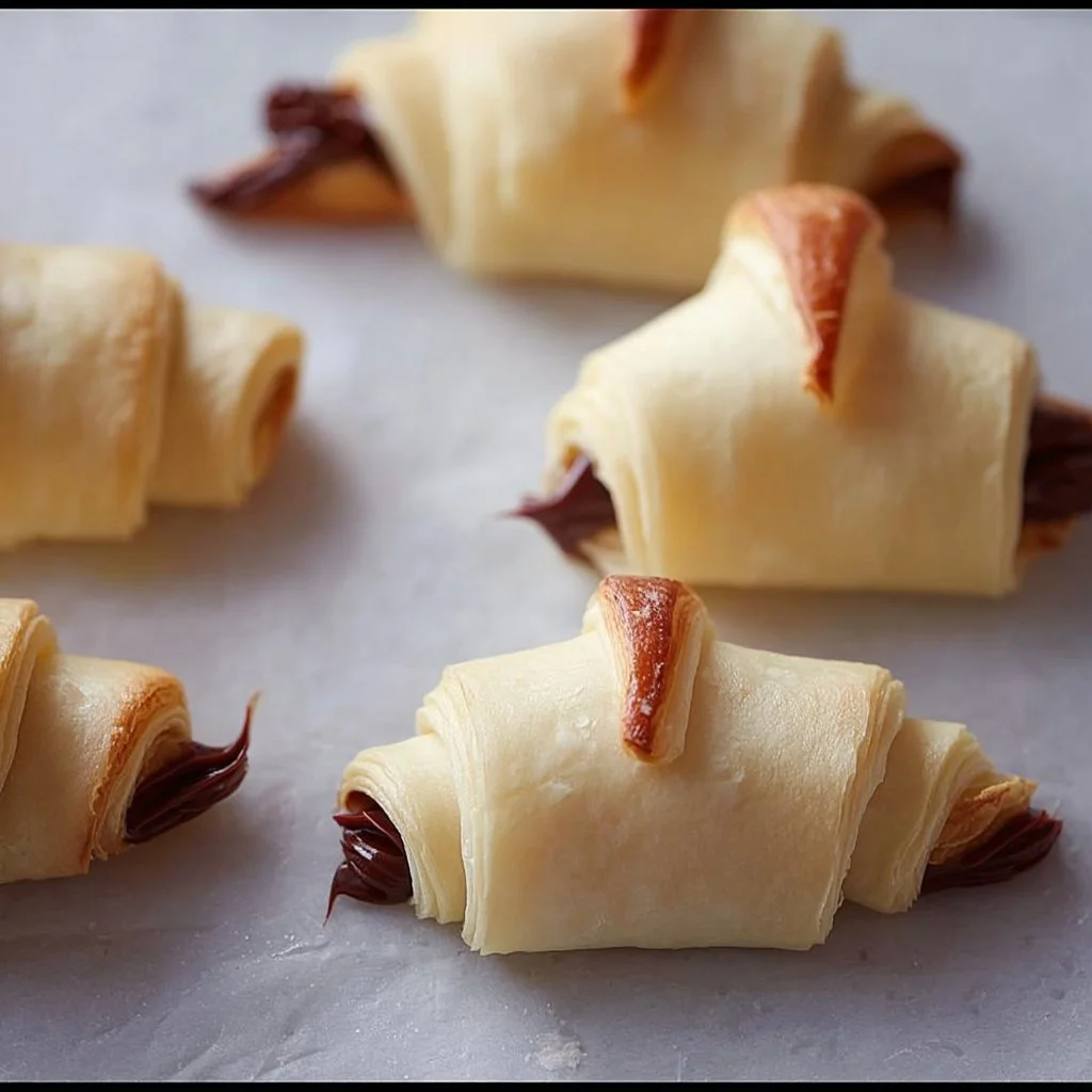 Gefüllte Mini-Croissants: Super einfaches Fingerfood für den Brunch