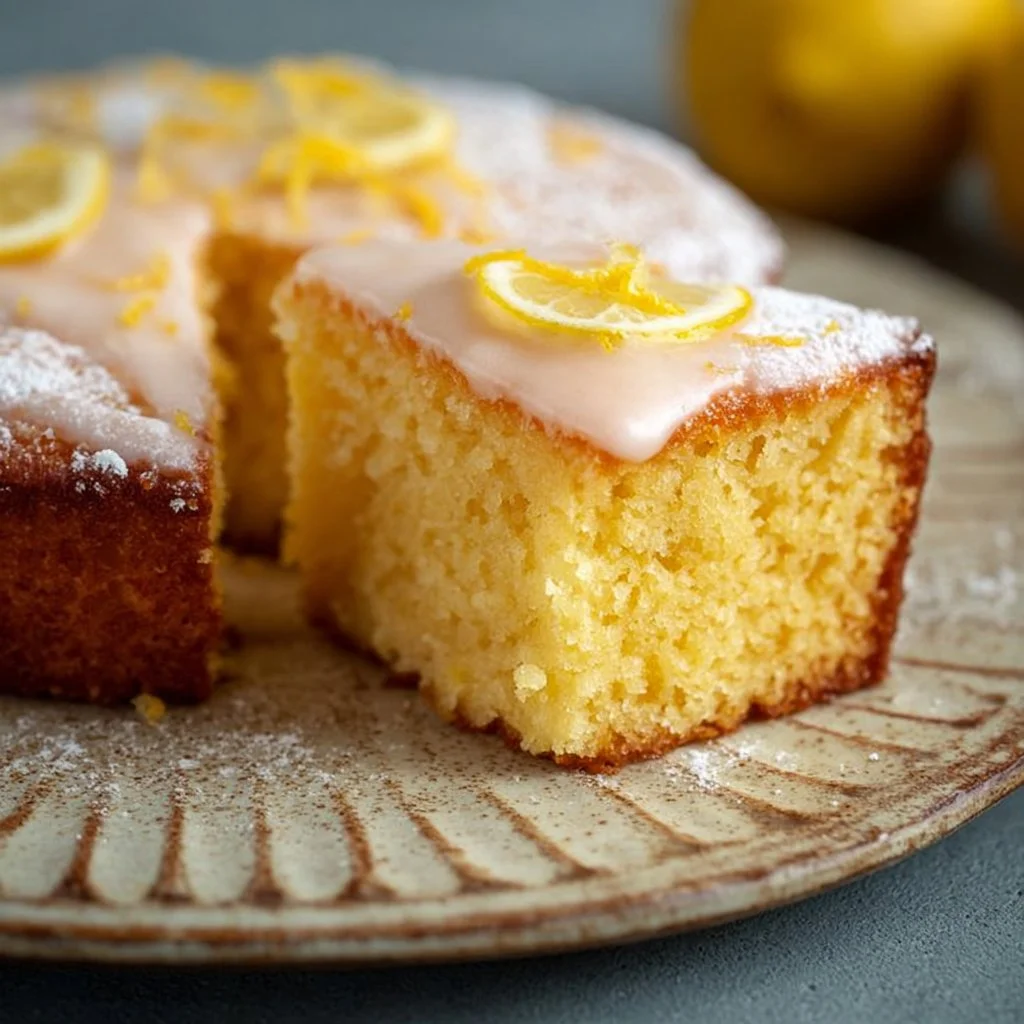 Glutenfreier Zitronenkuchen
