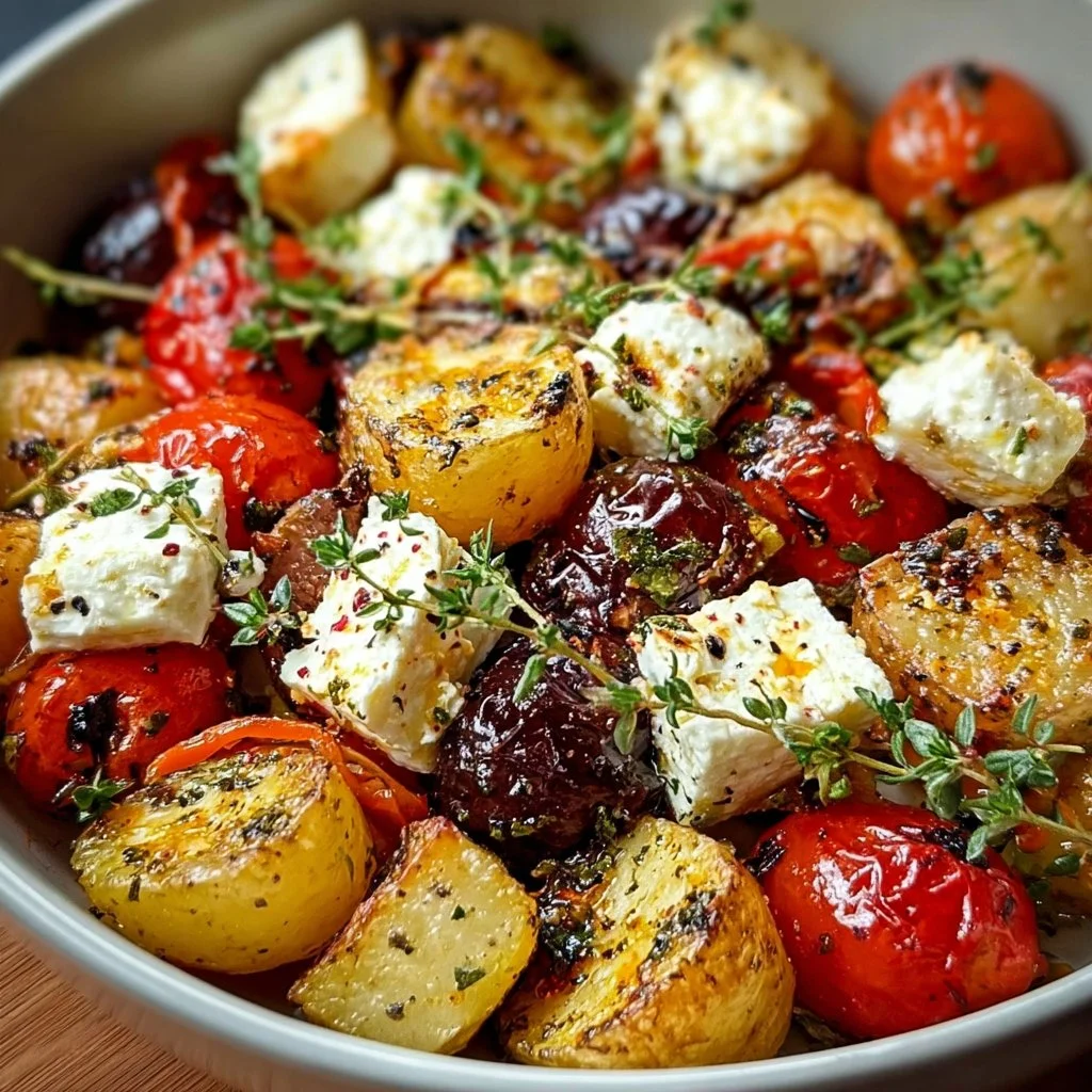 Köstliches Feta Kartoffeln Ofengemüse: Einfach und Gesund!