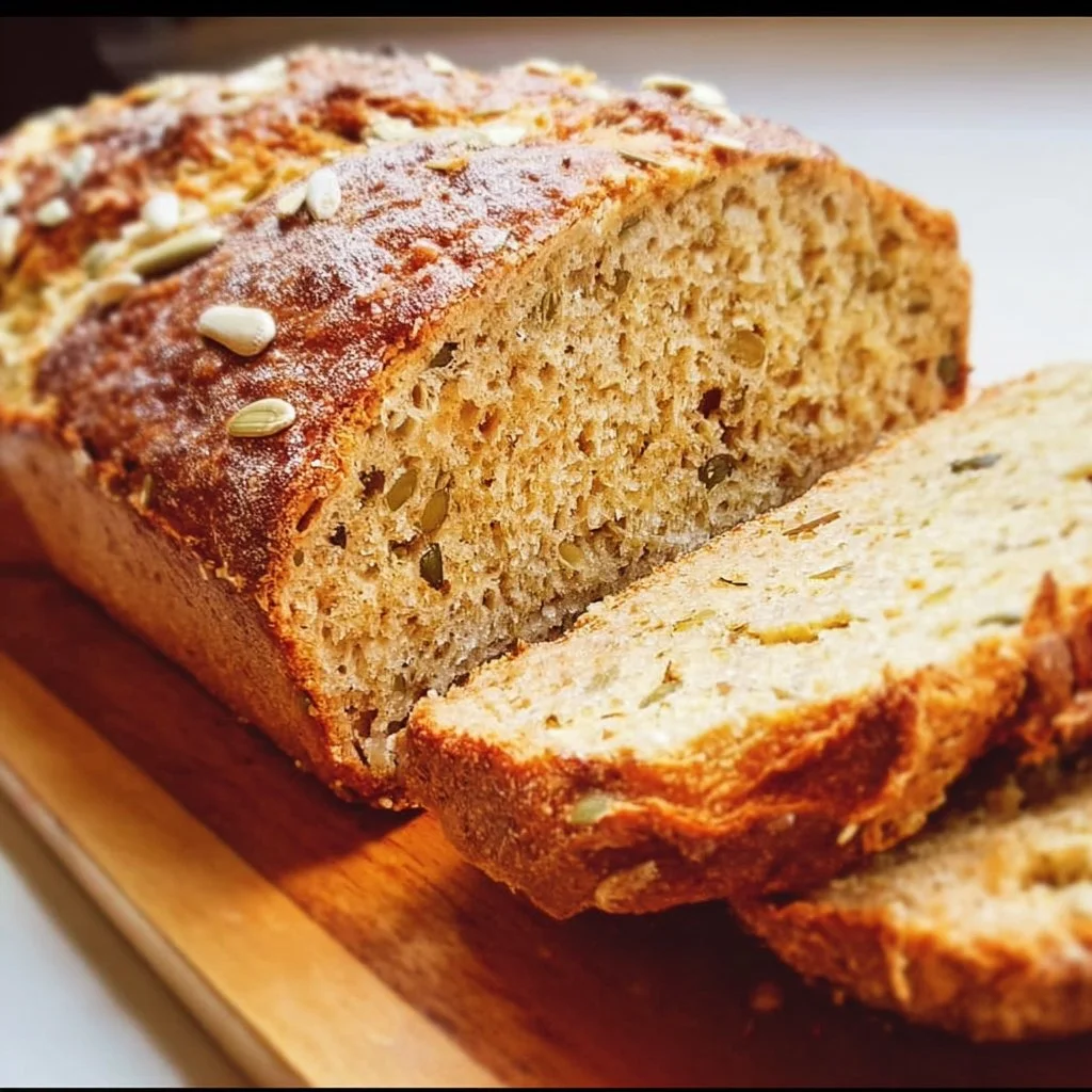 Gesundes Quarkbrot Rezept mit 5 Zutaten zubereiten
