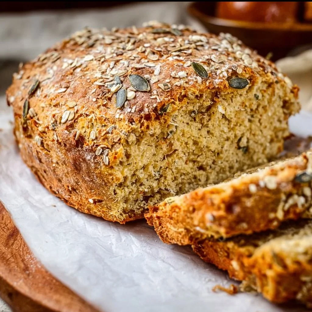 Quarkbrot Rezept einfach, schnell und gesund aus 5 Zutaten!