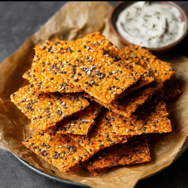 Rote Linsencracker - gesunder Snack reich an Protein und Nährstoffen