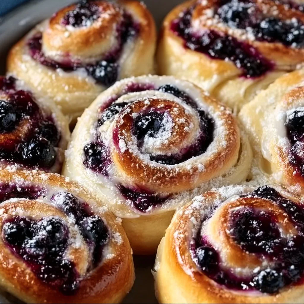 Schwedische Blaubeer-Schnecken