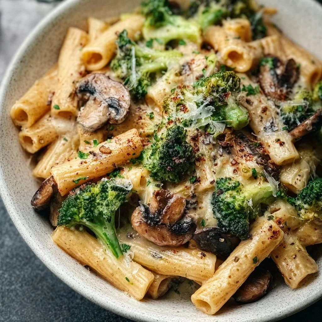 Vegane Pilz-Brokkoli-Pasta: Ein Unglaubliches Ultimatives Rezept für 4 Personen